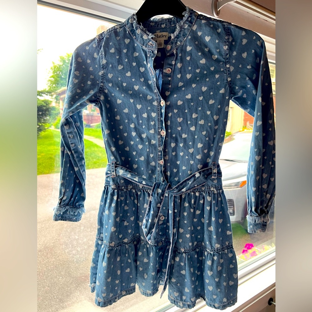 Hatley Jean dress size 8 girls